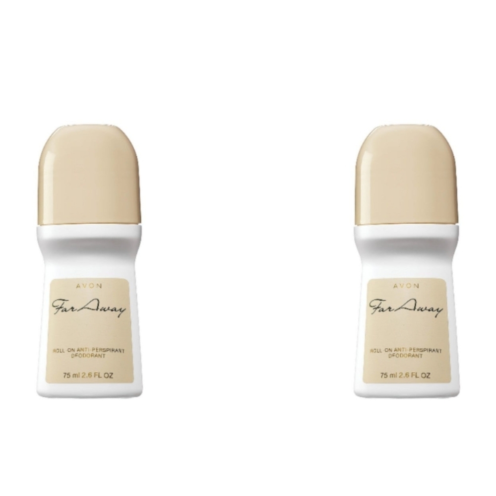 Avon Far Away Roll On Anti Perspirant Bundle X2